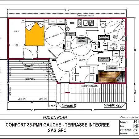 בית נופש Le Goujon Orist